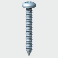 Self Tapping Screws Pan Head Pozi Z/P 1.1/2" x 8s Box of 1000 42.84